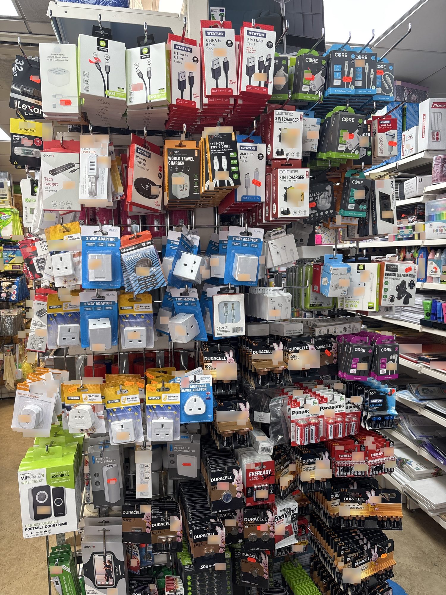 Electronics & charging